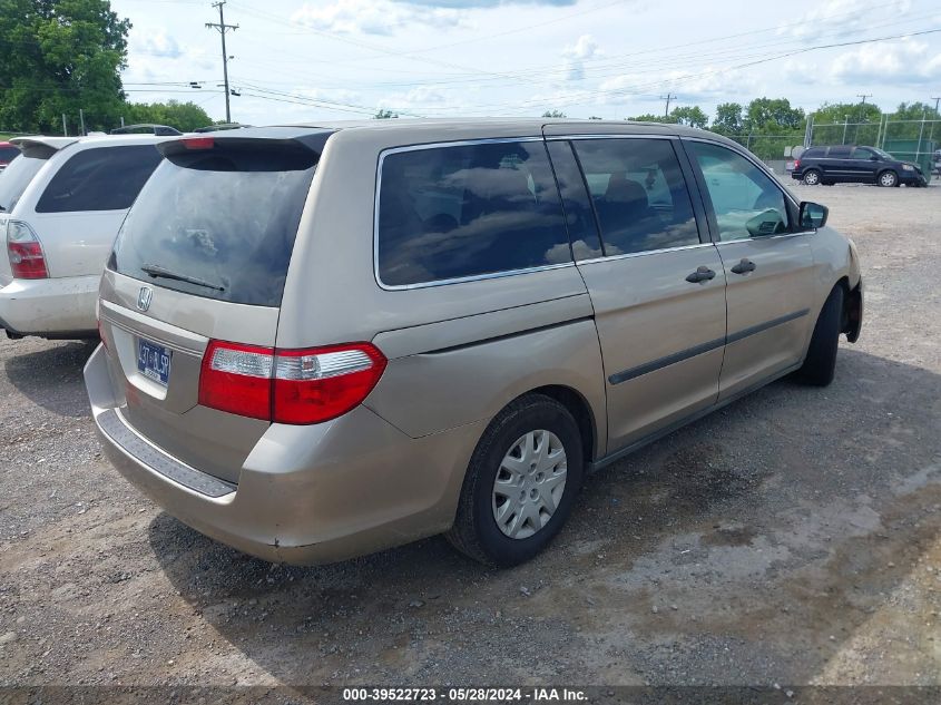 2006 Honda Odyssey Lx VIN: 5FNRL38256B085112 Lot: 39522723