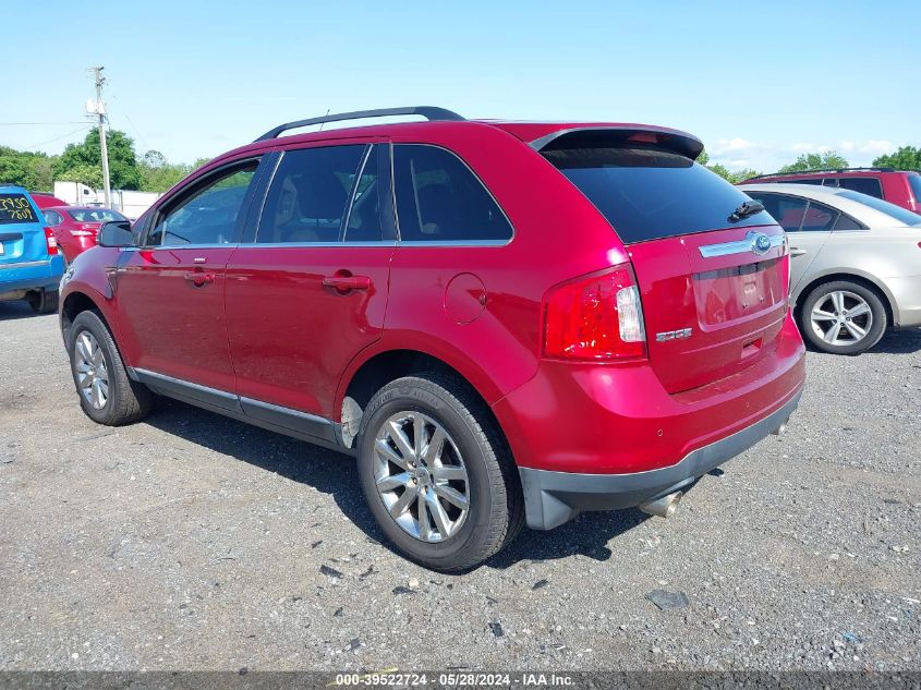 2013 Ford Edge Limited VIN: 2FMDK3KC3DBA68426 Lot: 39522724