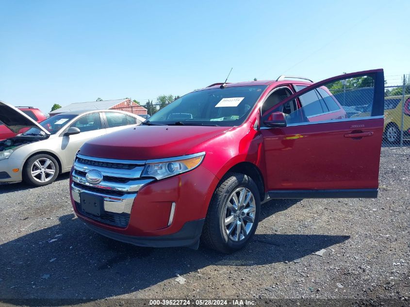 2013 Ford Edge Limited VIN: 2FMDK3KC3DBA68426 Lot: 39522724