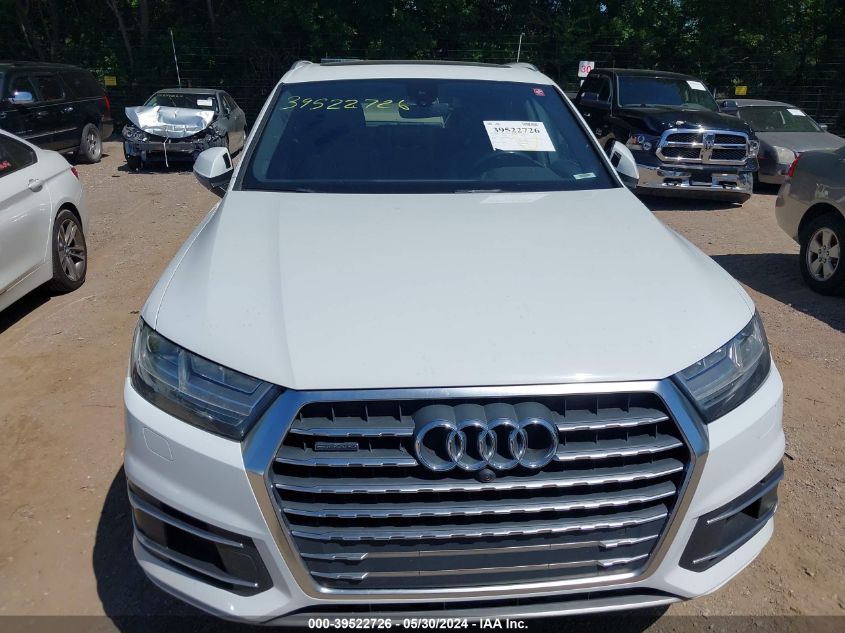 2017 Audi Q7 2.0T Premium VIN: WA1LHAF72HD042667 Lot: 39522726