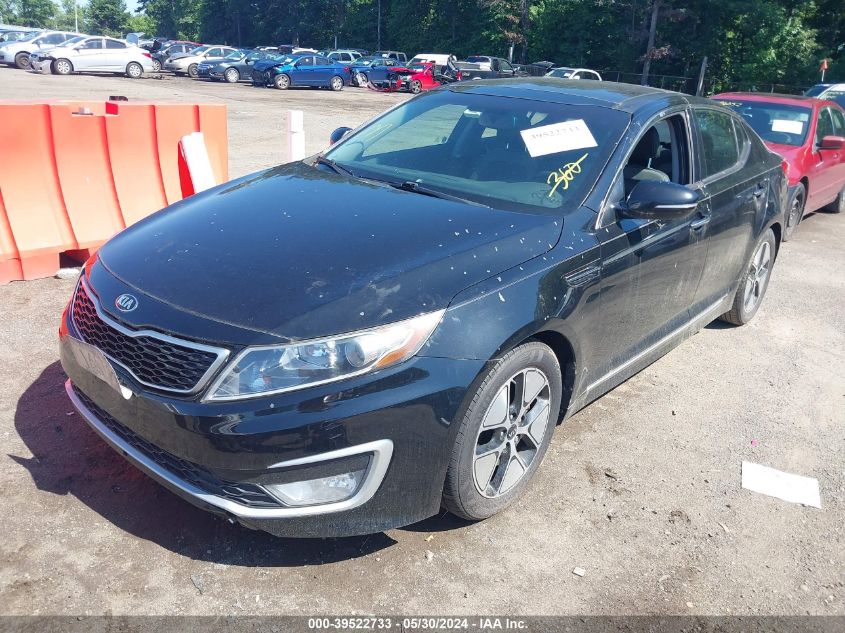 2012 Kia Optima Hybrid Ex VIN: KNAGM4AD1C5033380 Lot: 39522733