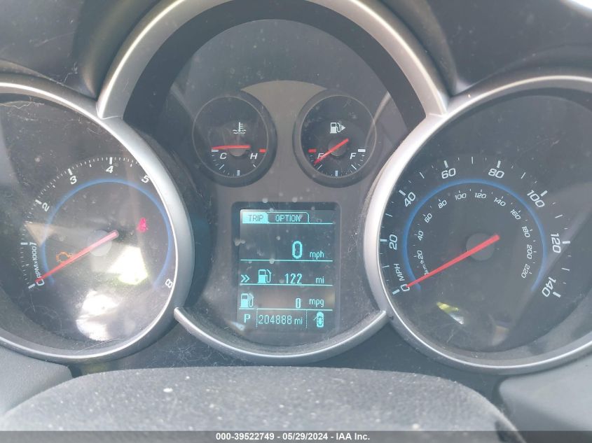 2014 Chevrolet Cruze 1Lt Auto VIN: 1G1PC5SB8E7224397 Lot: 39522749