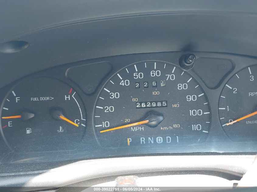 1997 Ford Taurus Gl VIN: 1FALP57U3VA170648 Lot: 39522751