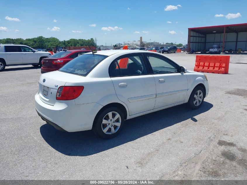 2011 Kia Rio Lx VIN: KNADH4A36B6750171 Lot: 39522756