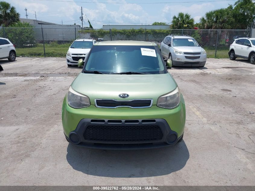 2015 Kia Soul + VIN: KNDJP3A52F7783172 Lot: 39522762