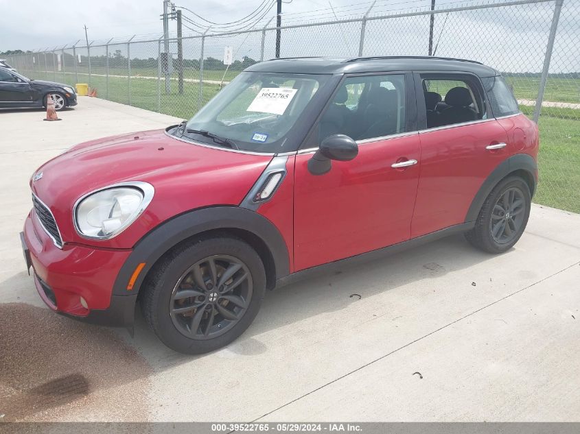 2014 Mini Countryman Cooper S VIN: WMWZC3C52EWP29593 Lot: 39522765