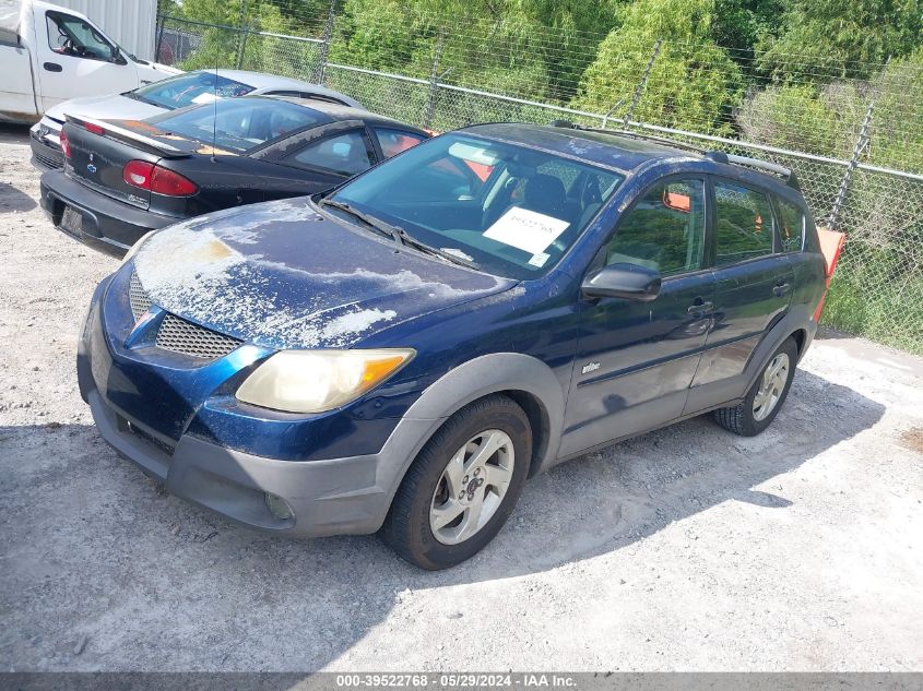 2003 Pontiac Vibe VIN: 5Y2SL62803Z416281 Lot: 39522768