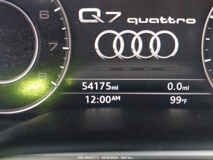 2018 Audi Q7 3.0T Premium VIN: WA1LAAF7XJD006462 Lot: 39522773