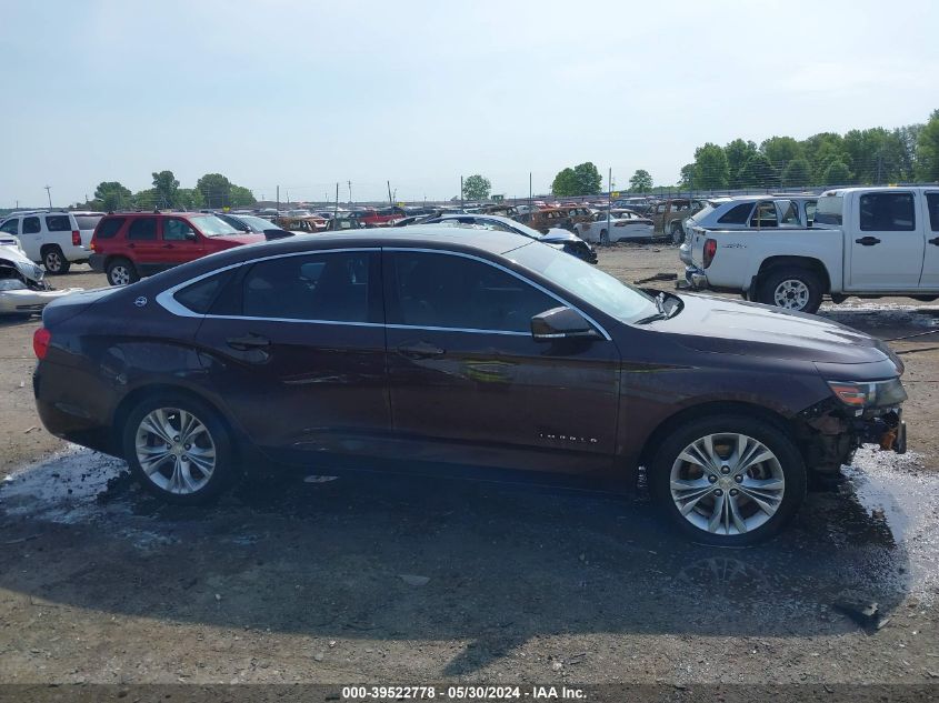 2015 Chevrolet Impala 2Lt VIN: 2G1125S30F9260943 Lot: 39522778