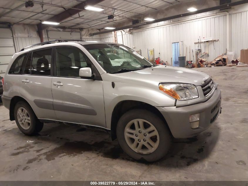 2001 Toyota Rav4 VIN: JTEHH20V316000233 Lot: 39522779