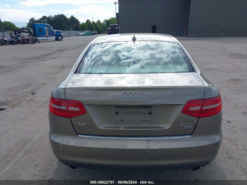 2009 Audi A6 3.0 Premium VIN: WAUSG74F99N022829 Lot: 39522787