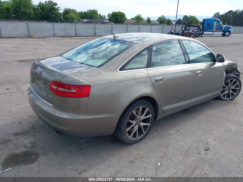 2009 Audi A6 3.0 Premium VIN: WAUSG74F99N022829 Lot: 39522787