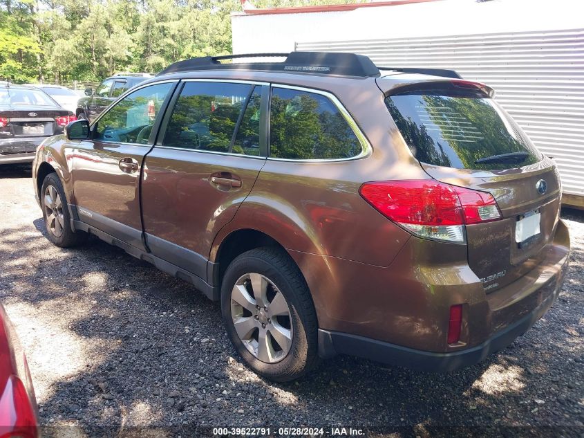 2011 Subaru Outback 2.5I Premium VIN: 4S4BRBCC3B3379928 Lot: 39522791