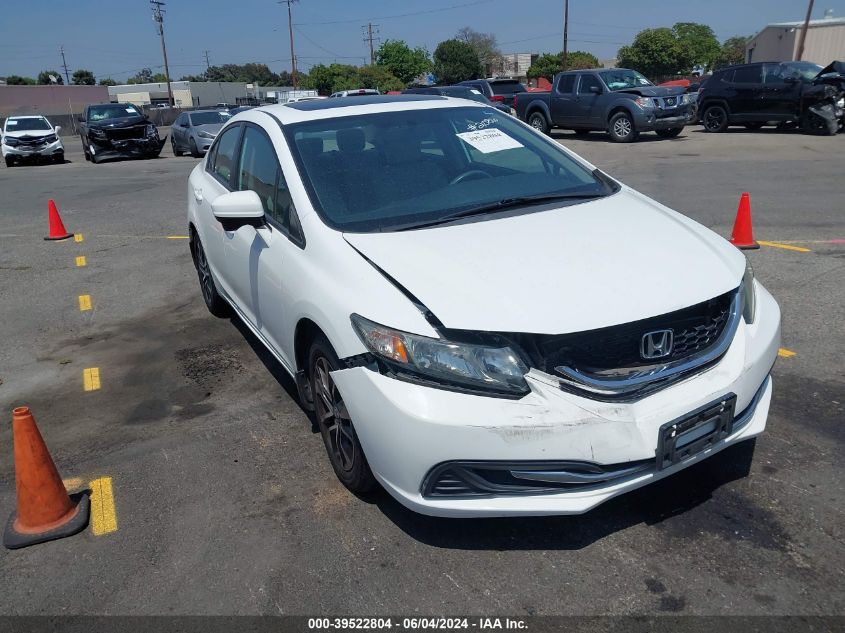 2014 Honda Civic Ex VIN: 19XFB2F80EE253394 Lot: 39522804