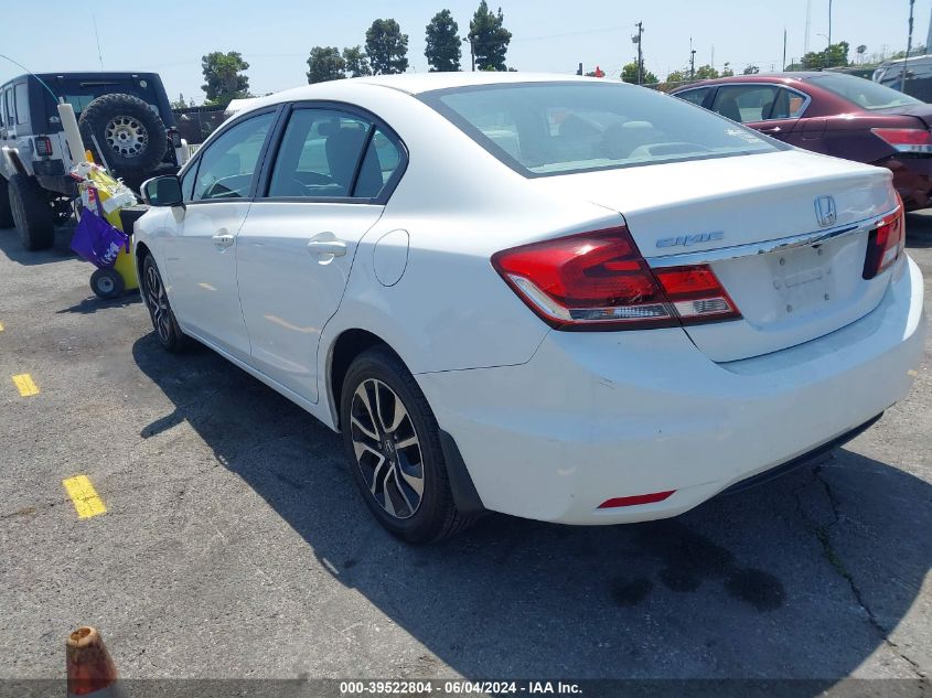 2014 Honda Civic Ex VIN: 19XFB2F80EE253394 Lot: 39522804