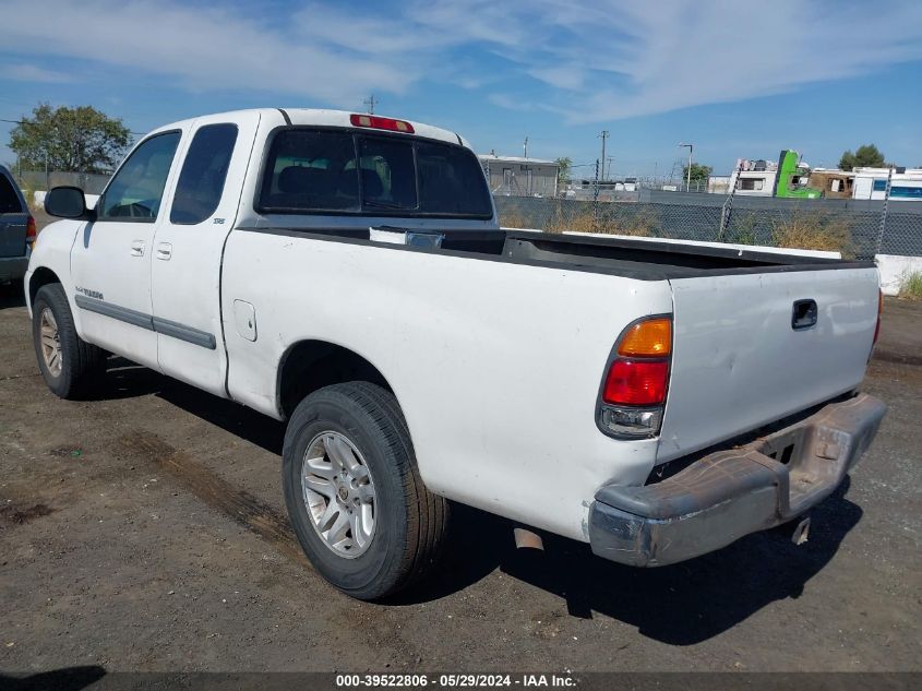 2004 Toyota Tundra Sr5 V8 VIN: 5TBRT34104S445305 Lot: 39522806