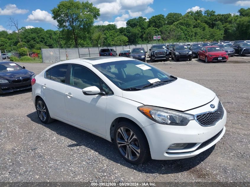 2016 Kia Forte Ex VIN: KNAFZ4A84G5613096 Lot: 39522809