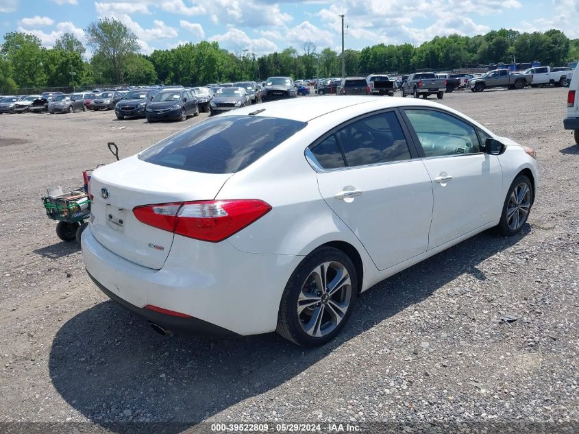 2016 Kia Forte Ex VIN: KNAFZ4A84G5613096 Lot: 39522809