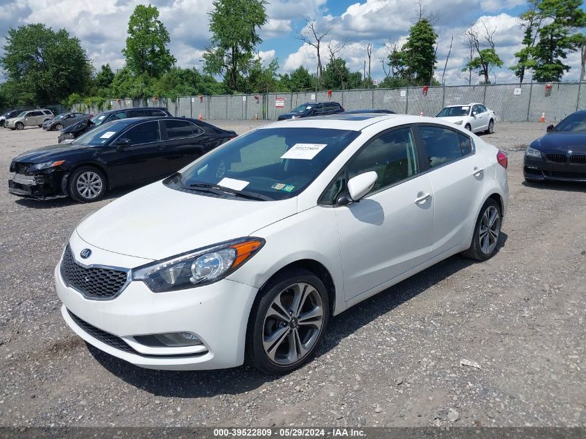 2016 Kia Forte Ex VIN: KNAFZ4A84G5613096 Lot: 39522809