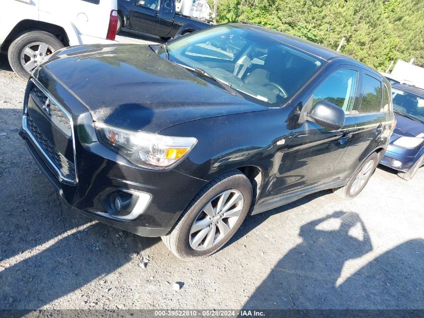 2015 Mitsubishi Outlander Sport Se VIN: 4A4AR4AU5FE021157 Lot: 39522810