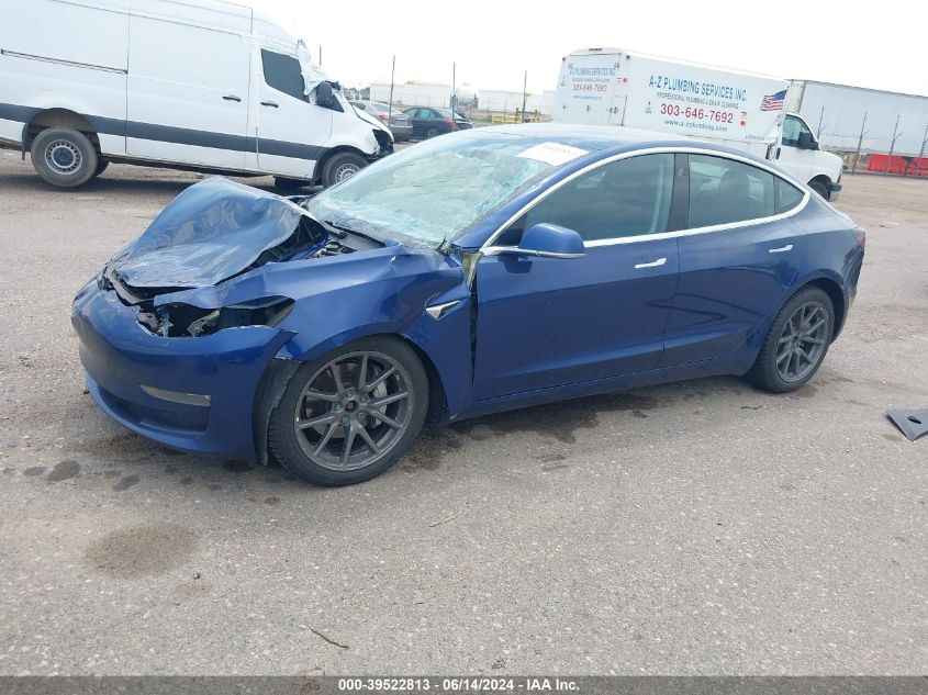 2019 Tesla Model 3 Long Range/Performance VIN: 5YJ3E1EB2KF452616 Lot: 39522813