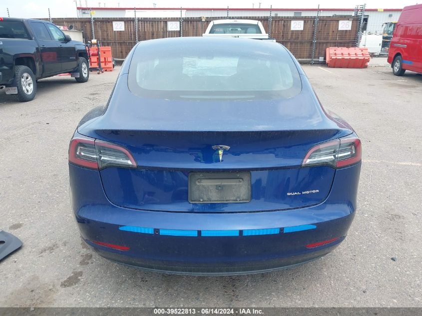 5YJ3E1EB2KF452616 2019 Tesla Model 3 Long Range/Performance