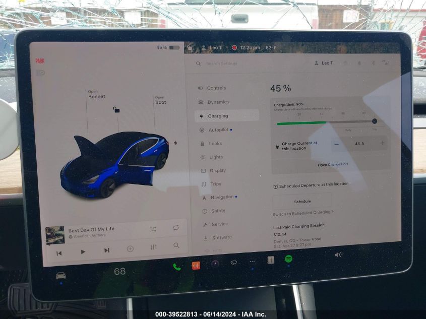 2019 TESLA MODEL 3 - 5YJ3E1EB2KF452616