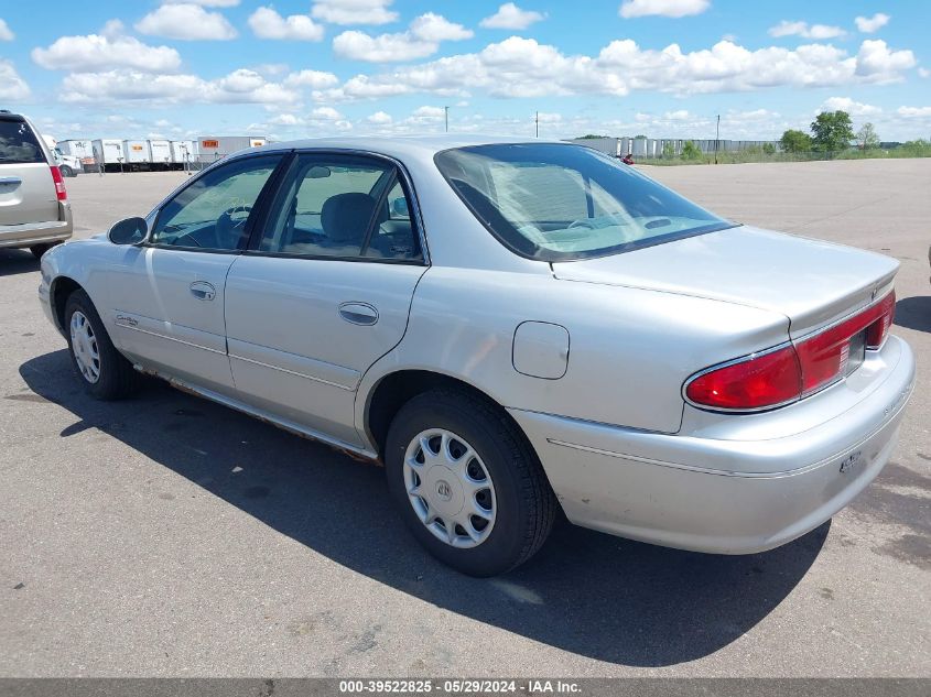 2001 Buick Century Custom VIN: 2G4WS52J811276368 Lot: 39522825