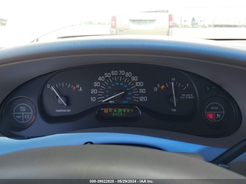 2001 Buick Century Custom VIN: 2G4WS52J811276368 Lot: 39522825