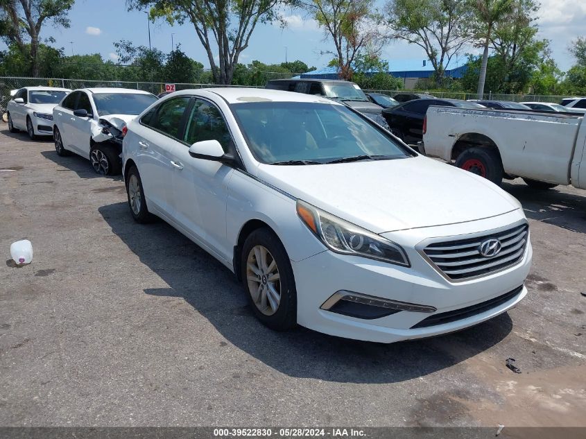 2015 HYUNDAI SONATA SE - 5NPE24AF8FH156177