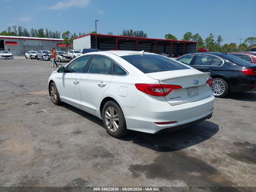 2015 Hyundai Sonata Se VIN: 5NPE24AF8FH156177 Lot: 39522830