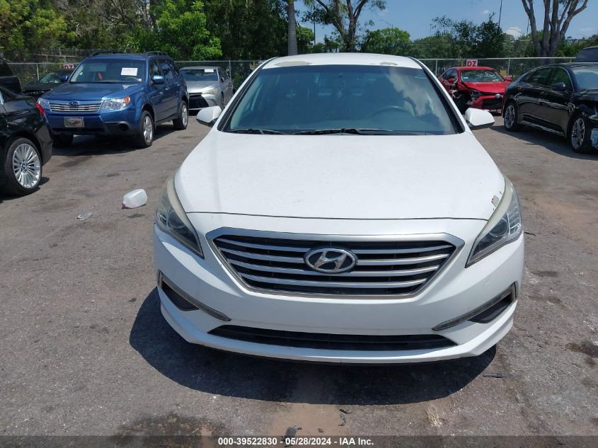 2015 Hyundai Sonata Se VIN: 5NPE24AF8FH156177 Lot: 39522830