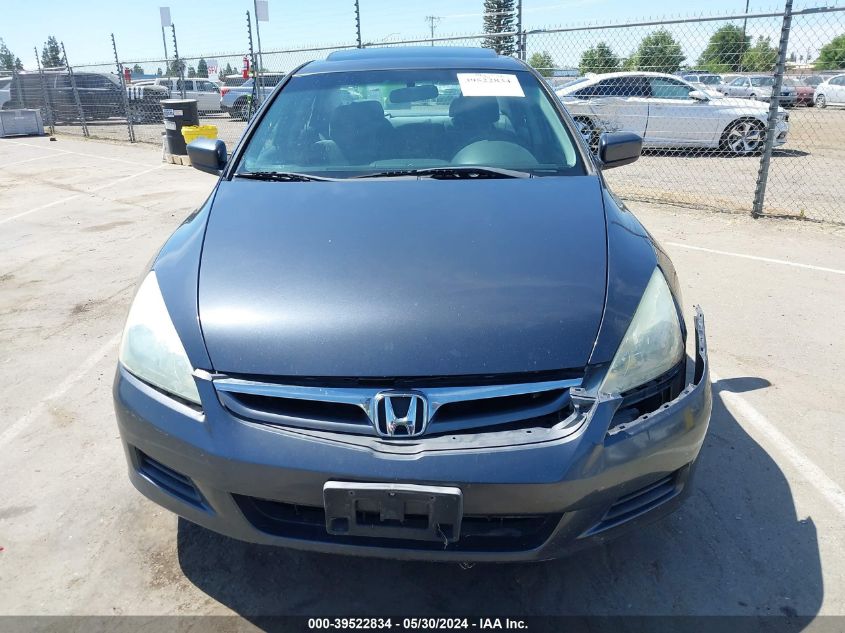 2006 Honda Accord 3.0 Lx VIN: 1HGCM66346A073897 Lot: 39522834