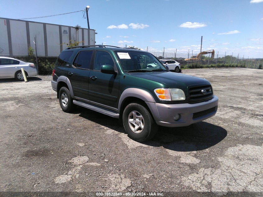 2002 Toyota Sequoia Sr5 V8 VIN: 5TDBT44AX2S096620 Lot: 39522849