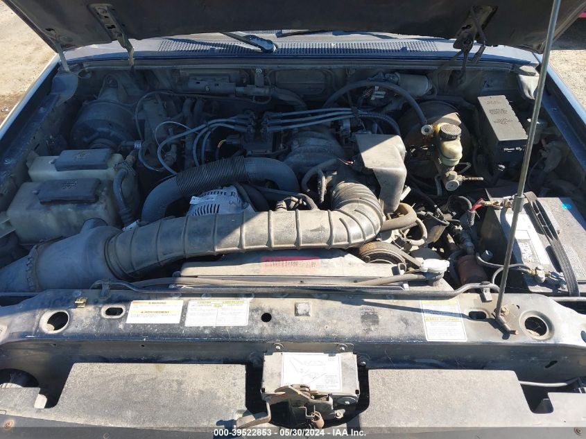 1996 Ford Ranger VIN: 1FTCR10U5TPB59717 Lot: 39522853