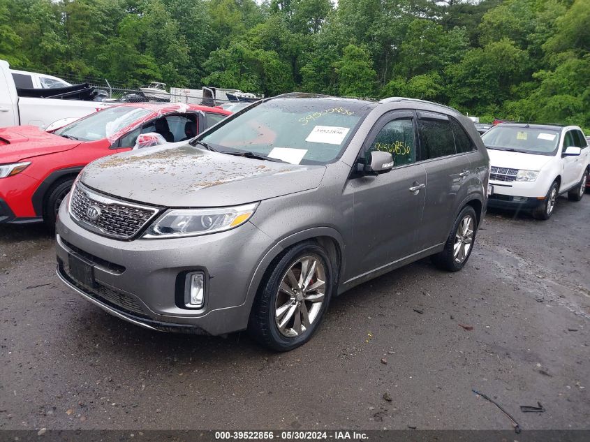 2014 Kia Sorento Limited V6 VIN: 5XYKWDA71EG446976 Lot: 39522856