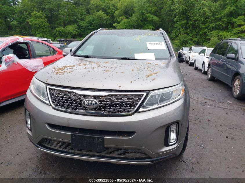 2014 Kia Sorento Limited V6 VIN: 5XYKWDA71EG446976 Lot: 39522856