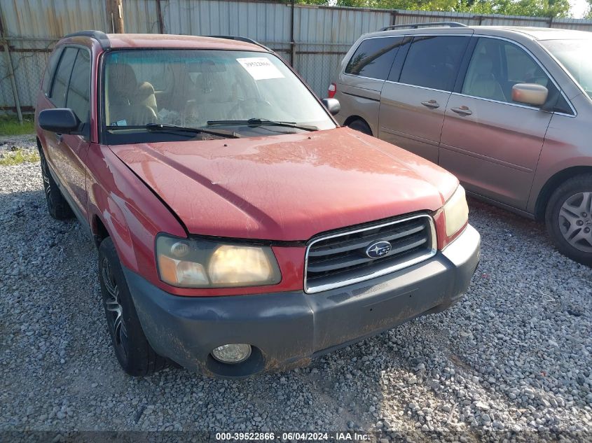 2003 Subaru Forester X VIN: JF1SG63673H732371 Lot: 39522866