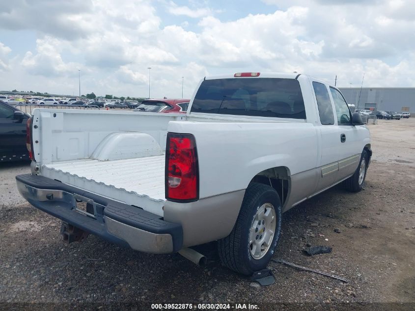 2004 Chevrolet Silverado 1500 Ls VIN: 1GCEC19T54Z275090 Lot: 39522875