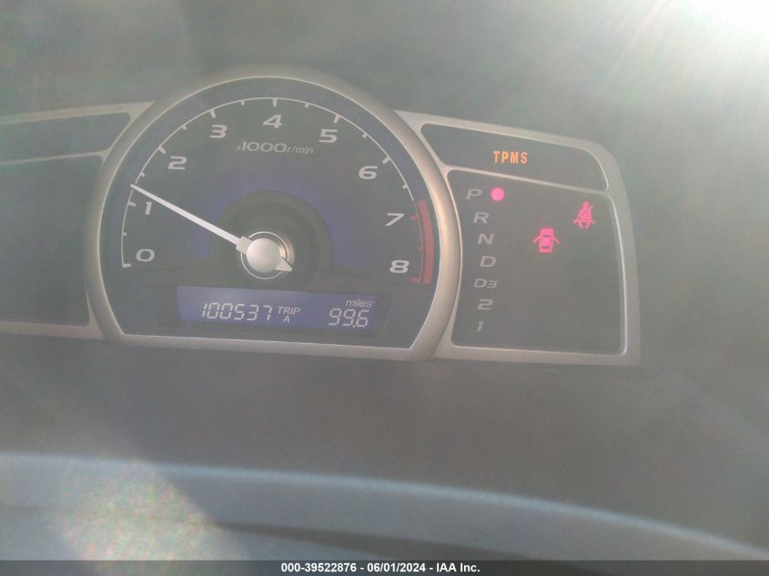 2009 Honda Civic Lx VIN: 19XFA16519E051012 Lot: 39522876