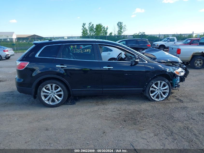 2012 Mazda Cx-9 Grand Touring VIN: JM3TB3DV2C0360235 Lot: 39522889