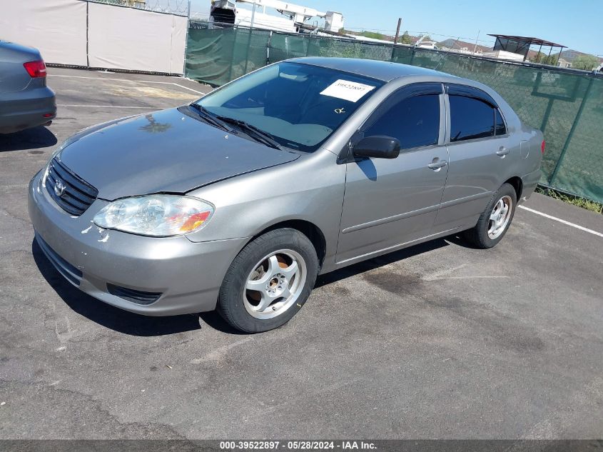 2003 Toyota Corolla Ce VIN: 1NXBR32E13Z012305 Lot: 39522897