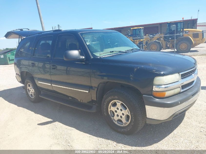 2004 Chevrolet Tahoe Ls VIN: 1GNEC13Z14R197458 Lot: 39522903