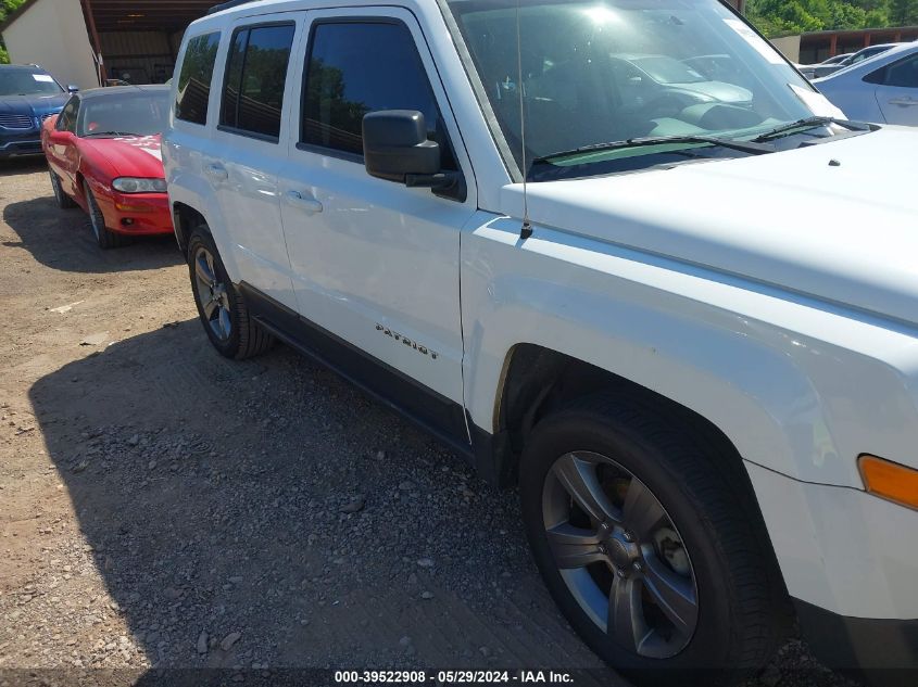 2014 Jeep Patriot High Altitude VIN: 1C4NJPFA8ED666678 Lot: 39522908