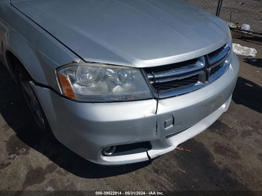 2011 Dodge Avenger Lux VIN: 1B3BD2FBXBN573951 Lot: 39522914