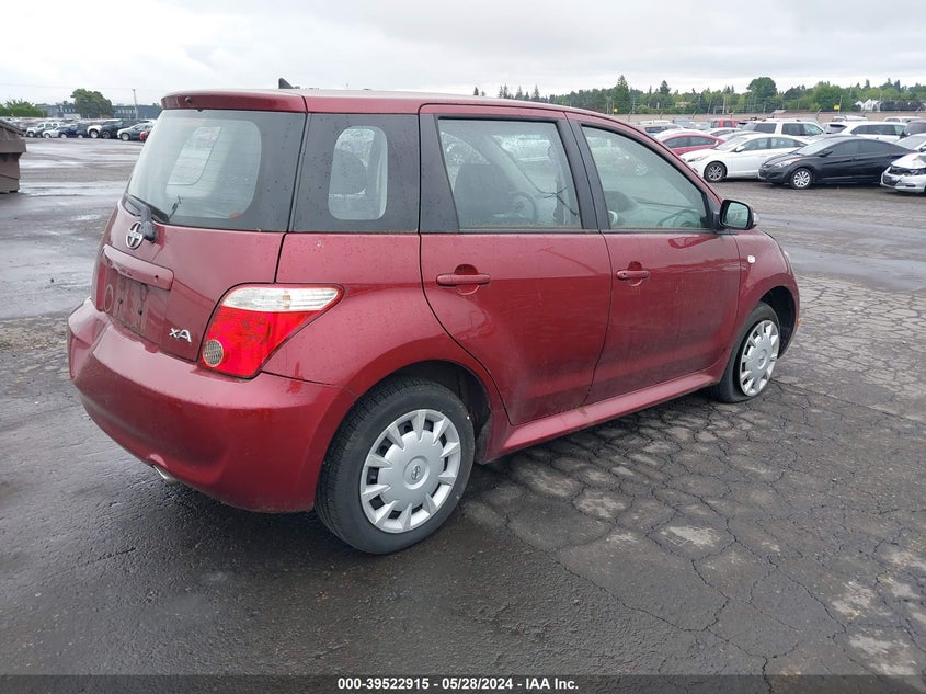 2006 Scion Xa VIN: JTKKT624465021618 Lot: 39522915