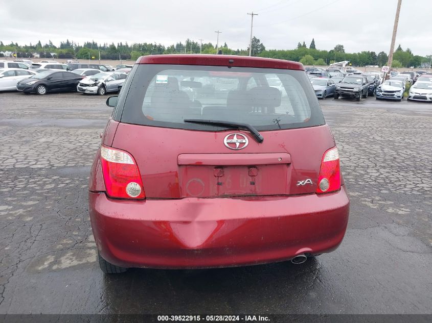 2006 Scion Xa VIN: JTKKT624465021618 Lot: 39522915