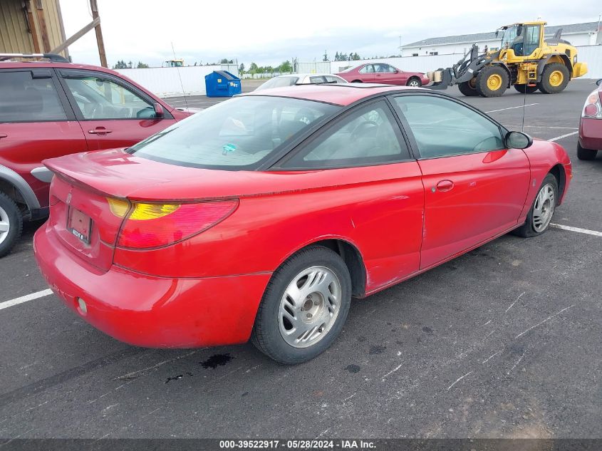 2001 Saturn Sc2 VIN: 1G8ZY14771Z282724 Lot: 39522917