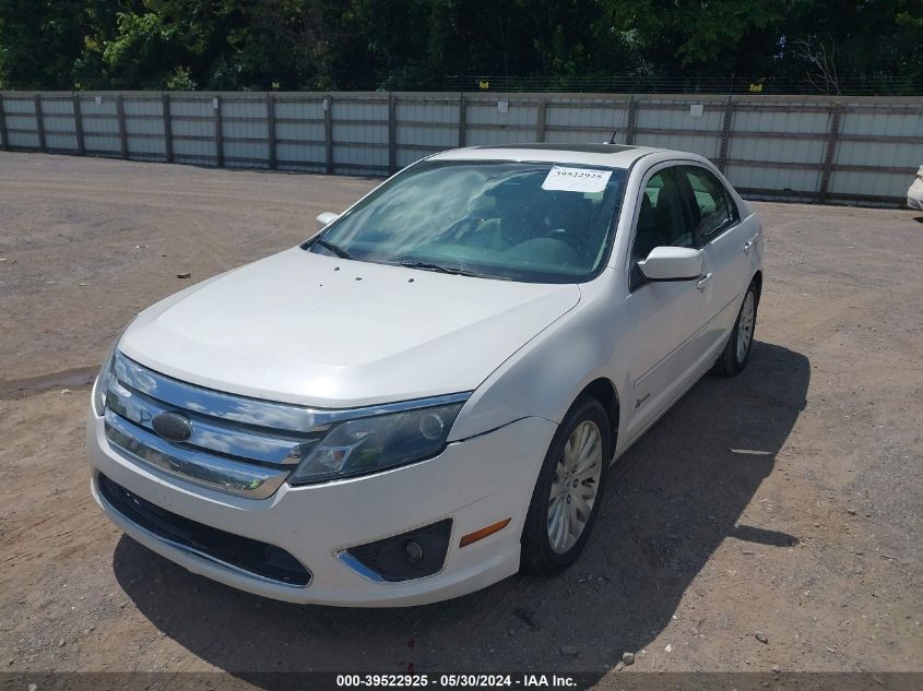 2010 Ford Fusion Hybrid VIN: 3FADP0L38AR343620 Lot: 39522925