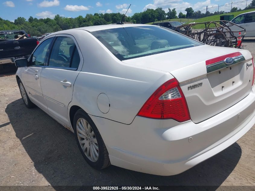 2010 Ford Fusion Hybrid VIN: 3FADP0L38AR343620 Lot: 39522925